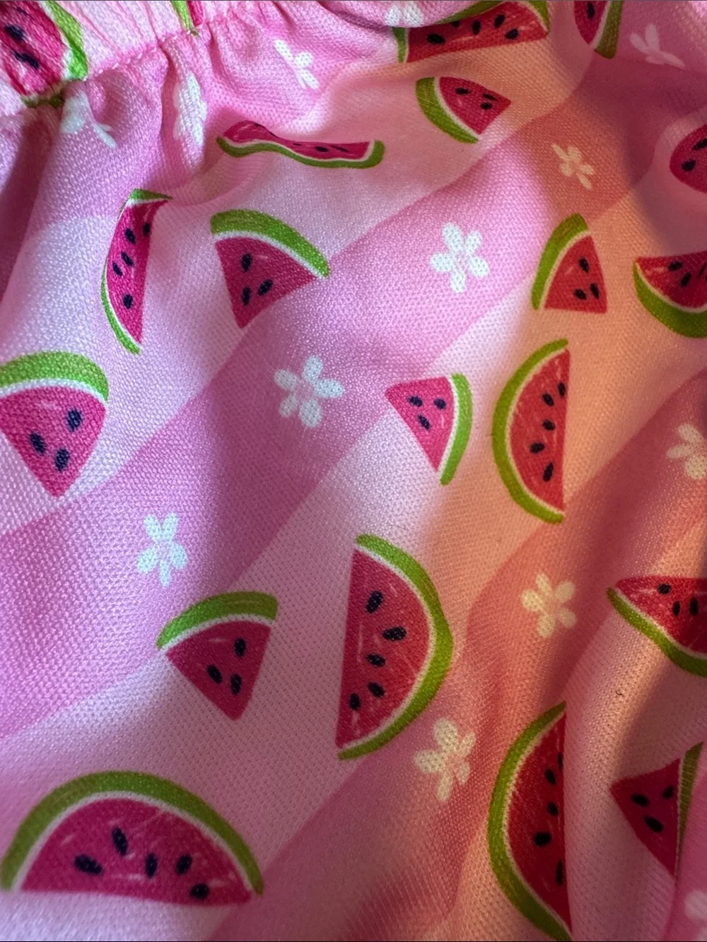 Green Sprouts- 18mth Reusable Swim Diaper Cover - Pink Watermelon Print